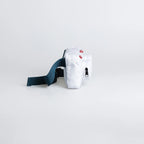 Signature Knob 1x2 waistbag|White