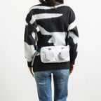 Signature Knob 1x2 waistbag|White
