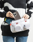 【特典付き】Signature Knob 1x2 waistbag|White