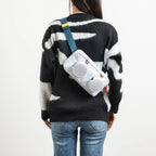 Signature Knob 1x2 waistbag|White