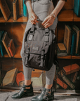 Macaroon Black Series Backpack|Black