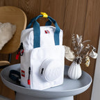 Signature Brick 1x1 2way Bag|White