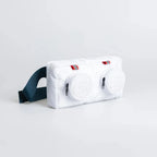 Signature Knob 1x2 waistbag|White