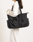 Indiana Tote Bag|Black