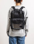 Macaroon Lucent Series Backpack|Black