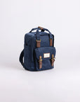 Macaroon Mini Series Backpack|Navy