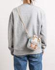 Macaroon Tiny Series Crossbody Bag|Cream x Iceberg x Sakura