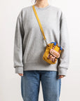 Macaroon Tiny Series Crossbody Bag|Yellow x Rose