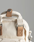 Macaroon Tiny Organic Cotton Series Crossbody Bag|Beige