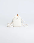 Macaroon Tiny Organic Cotton Series Crossbody Bag|Beige