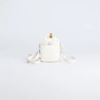 ドーナツ マカロン タイニー オーガニックコットン 小型 軽量 ショルダーバッグ 1L