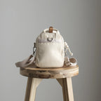 ドーナツ マカロン タイニー オーガニックコットン 小型 軽量 ショルダーバッグ 1L