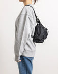 Pyramid Tiny Nomad 2way Mini Bag|Black