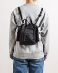 Pyramid Tiny Lucent Series Backpack|Black