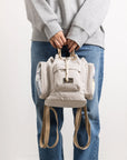 Pyramid Tiny Lucent Series Backpack|Stone