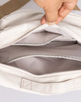 Satchel Lucent Series Crossbody Bag|Stone