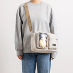Satchel Lucent Series Crossbody Bag|Stone