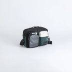 Satchel Lucent Series Crossbody Bag|Black x Slate Green