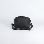 Satchel Lucent Series Crossbody Bag|Black x Slate Green