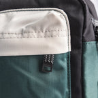 Satchel Lucent Series Crossbody Bag|Black x Slate Green