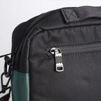 Satchel Lucent Series Crossbody Bag|Black x Slate Green
