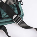 Satchel Lucent Series Crossbody Bag|Black x Slate Green