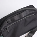 Satchel Lucent Series Crossbody Bag|Black x Slate Green