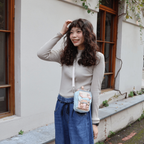 ドーナツ マカロン タイニー 小型 軽量 ショルダーバッグ 1L