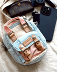 Macaroon Tiny Series Crossbody Bag|Cream x Iceberg x Sakura