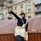 ドーナツ マカロン タイニー オーガニックコットン 小型 軽量 ショルダーバッグ 1L