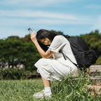 ドーナツ プラスワン リボーン 防水 A4 軽量 通学 バックパック 24L