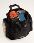 Pyramid Tiny Lucent Series Backpack|Black