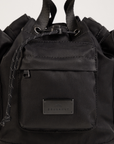 Pyramid Tiny Lucent Series Backpack|Black