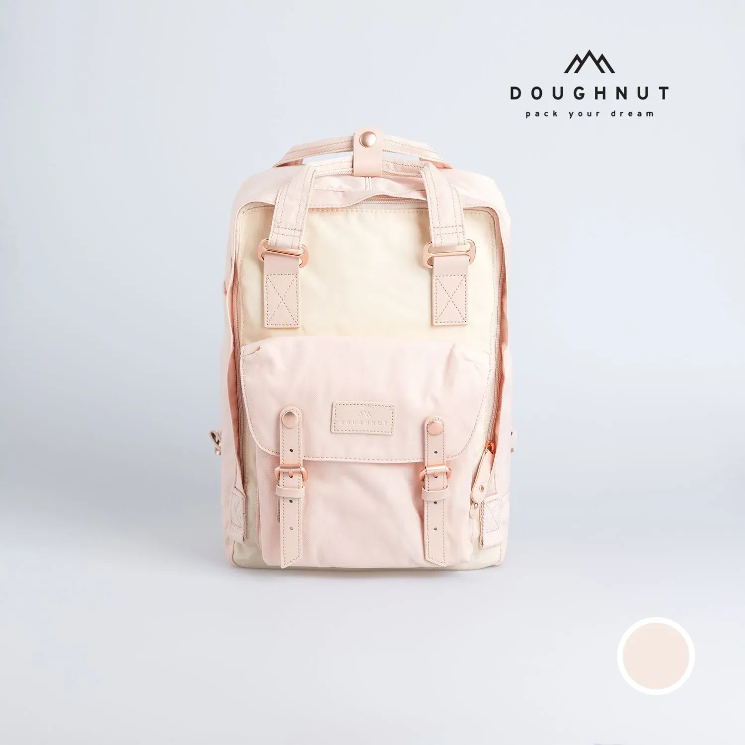 未使用リュック　ドーナツ DOUGHNUT  マカロン　 DOUGHNUT | ド-ナツ リュック マカロン MACAROON NATURE PALE 16L