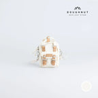 ドーナツ マカロン タイニー オーガニックコットン 小型 軽量 ショルダーバッグ 1L