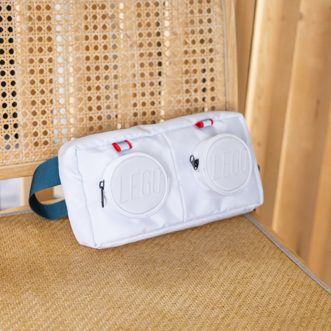 Signature Knob 1x2 waistbag｜White