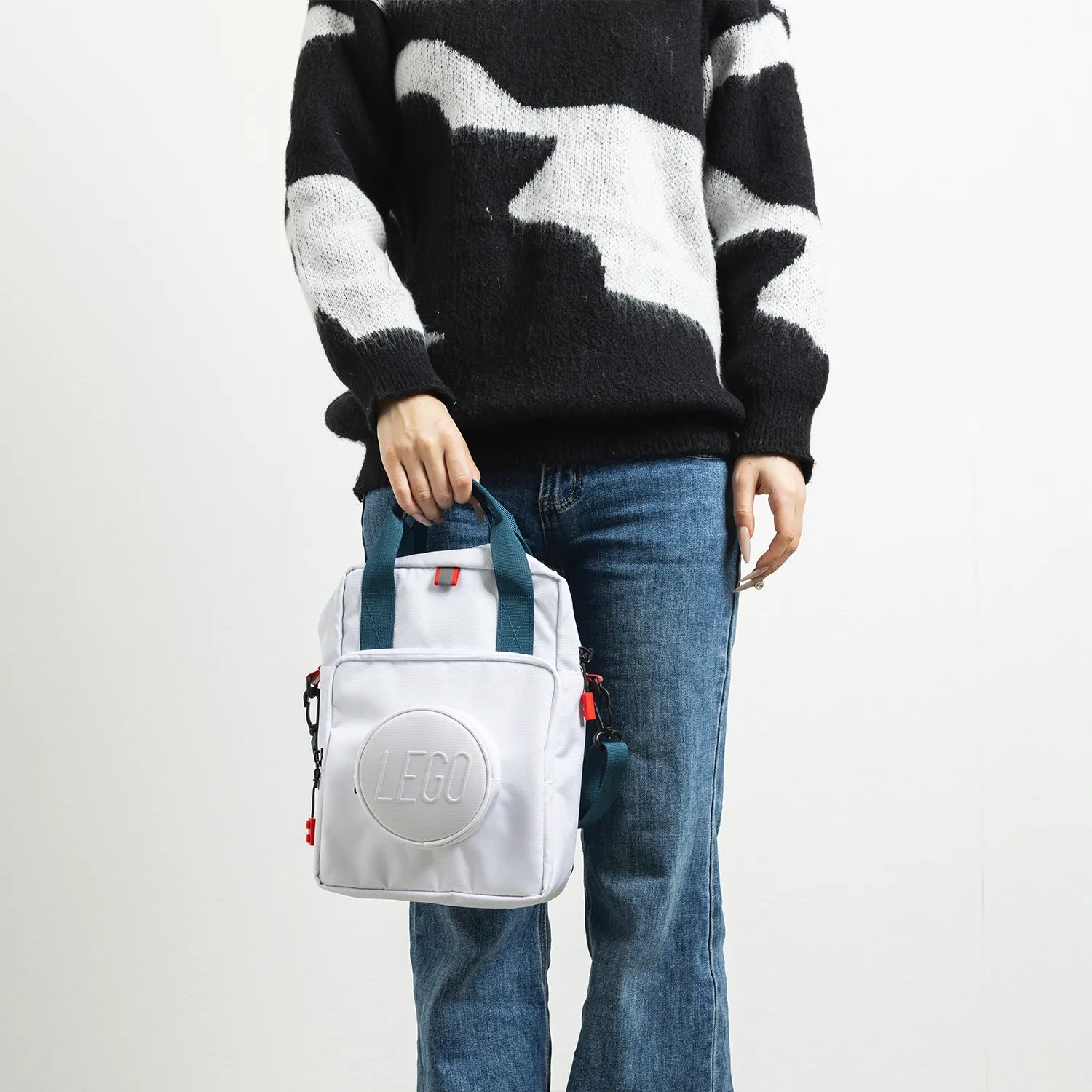 Signature Brick 1x1 2way Bag｜White