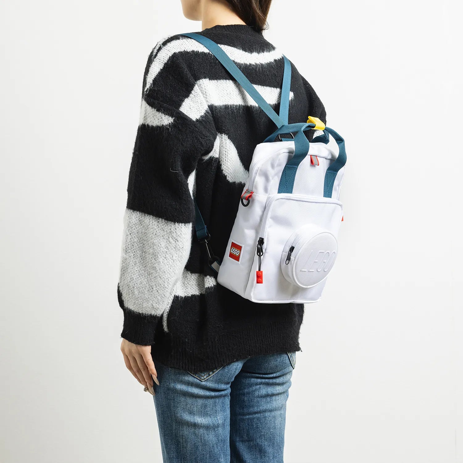 Signature Brick 1x1 2way Bag｜White