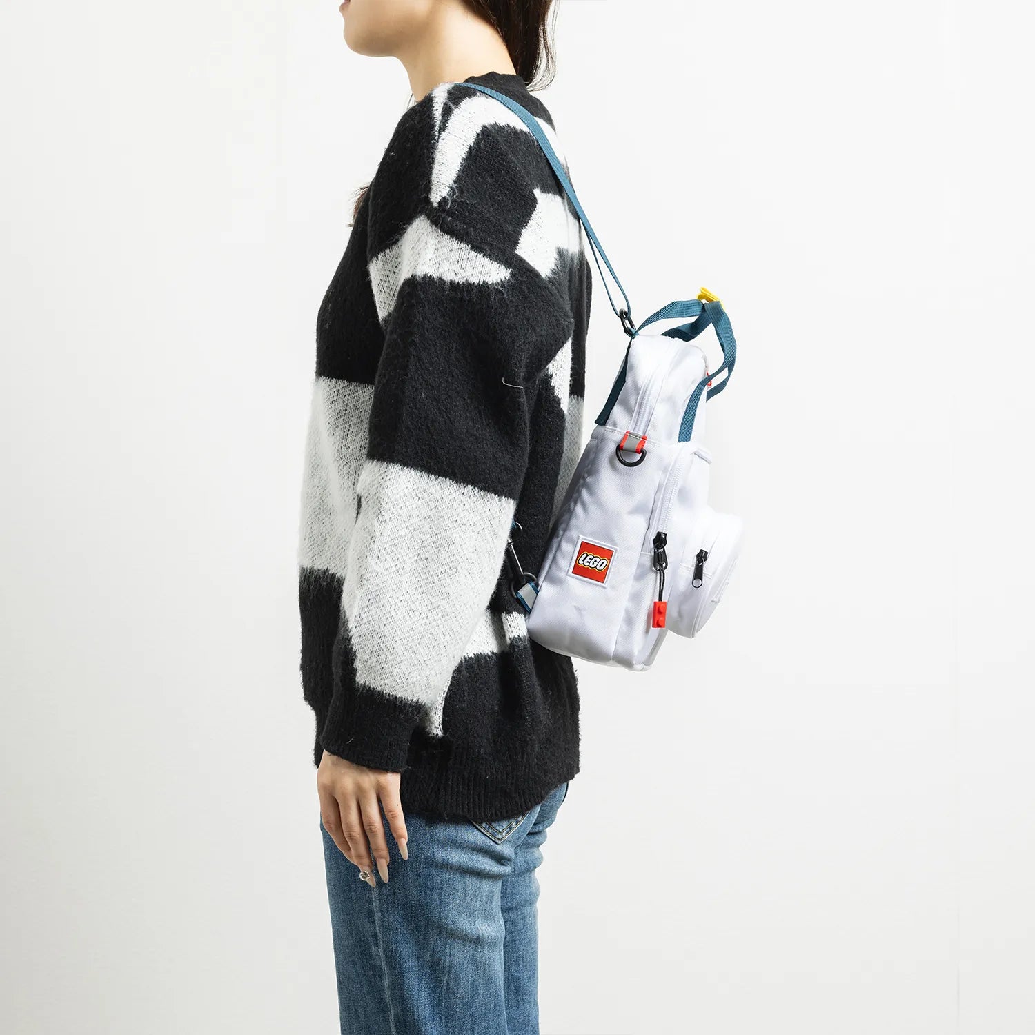 Signature Brick 1x1 2way Bag｜White