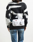【特典付き】Signature Knob 1x2 waistbag｜White