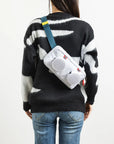 【特典付き】Signature Knob 1x2 waistbag｜White