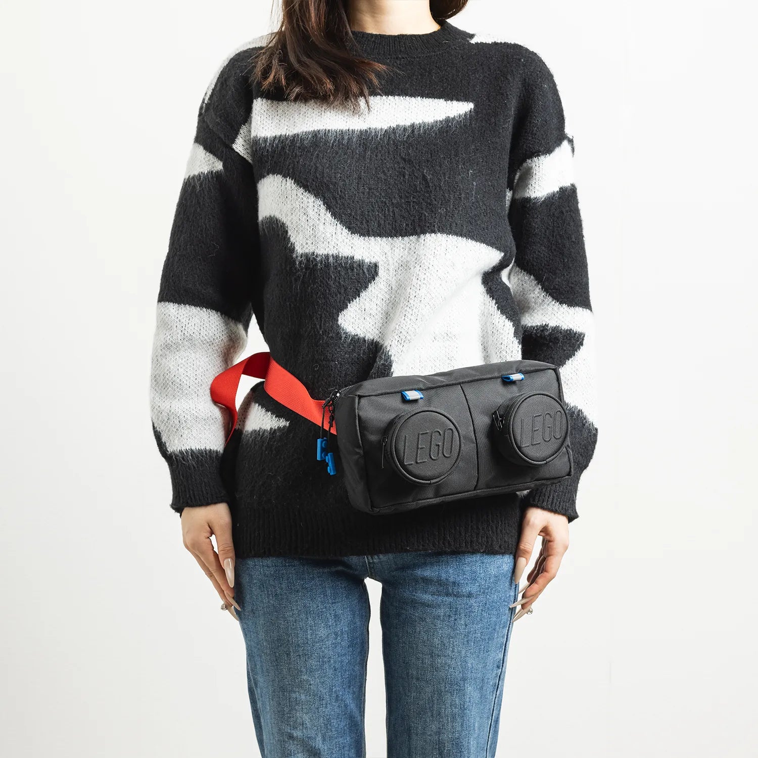 Signature Knob 1x2 waistbag｜Multi