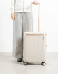 【機内持ち込み】 DYNASTY Suitcase｜Sandwhite
