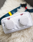 【特典付き】Signature Knob 1x2 waistbag｜White