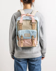 Macaroon Classic Series Backpack｜Cream x Iceberg x Sakura