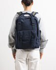 Macaroon Large Meditative Darks Series Backpack｜Midnight Blue