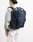 Macaroon Large Meditative Darks Series Backpack｜Midnight Blue