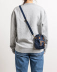 Macaroon Tiny Series Crossbody Bag｜Navy