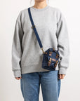 Macaroon Tiny Series Crossbody Bag｜Navy