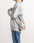 Macaroon Tiny Series Crossbody Bag｜Cream x Iceberg x Sakura